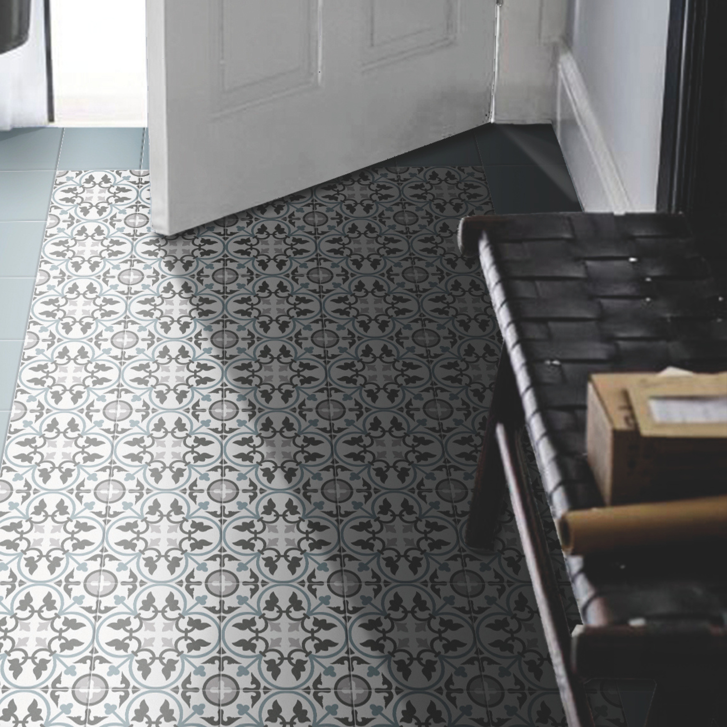 Carreau de ciment Floral Ascot 20x20 - 1