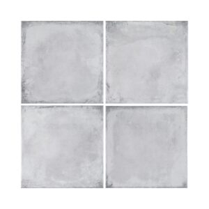 Carreau de ciment Tasos Base Gris 20x20 - 1