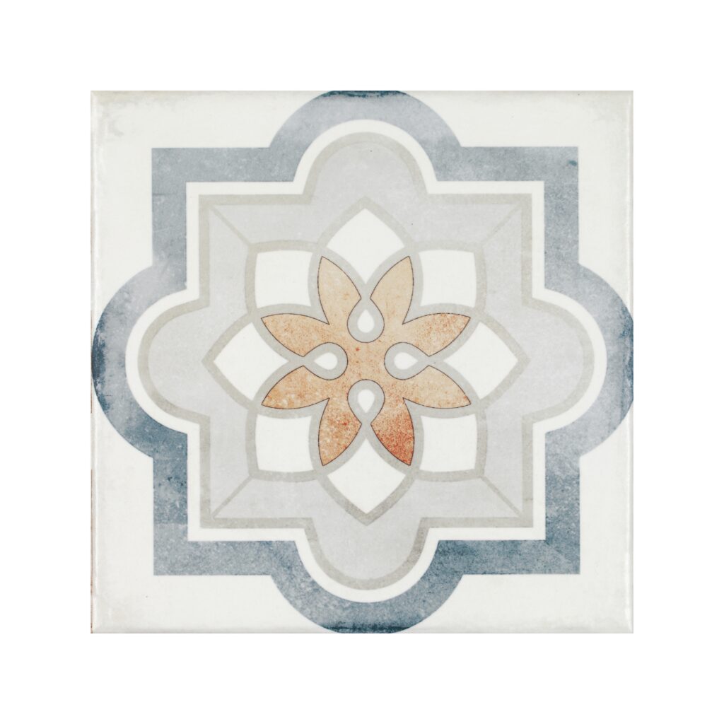 Carreau de ciment Tasos Multicolor Mix carrelage 20x20 - 13