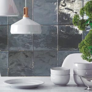 Carrelage Zellige Casablanca Gris Soir 13x13 - 1