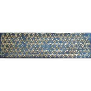 Carrelage Zellige Cosmos Blue Decor 6,9x24 - 1