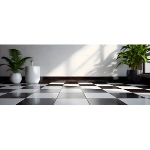 Carreau de ciment Damier 20x20