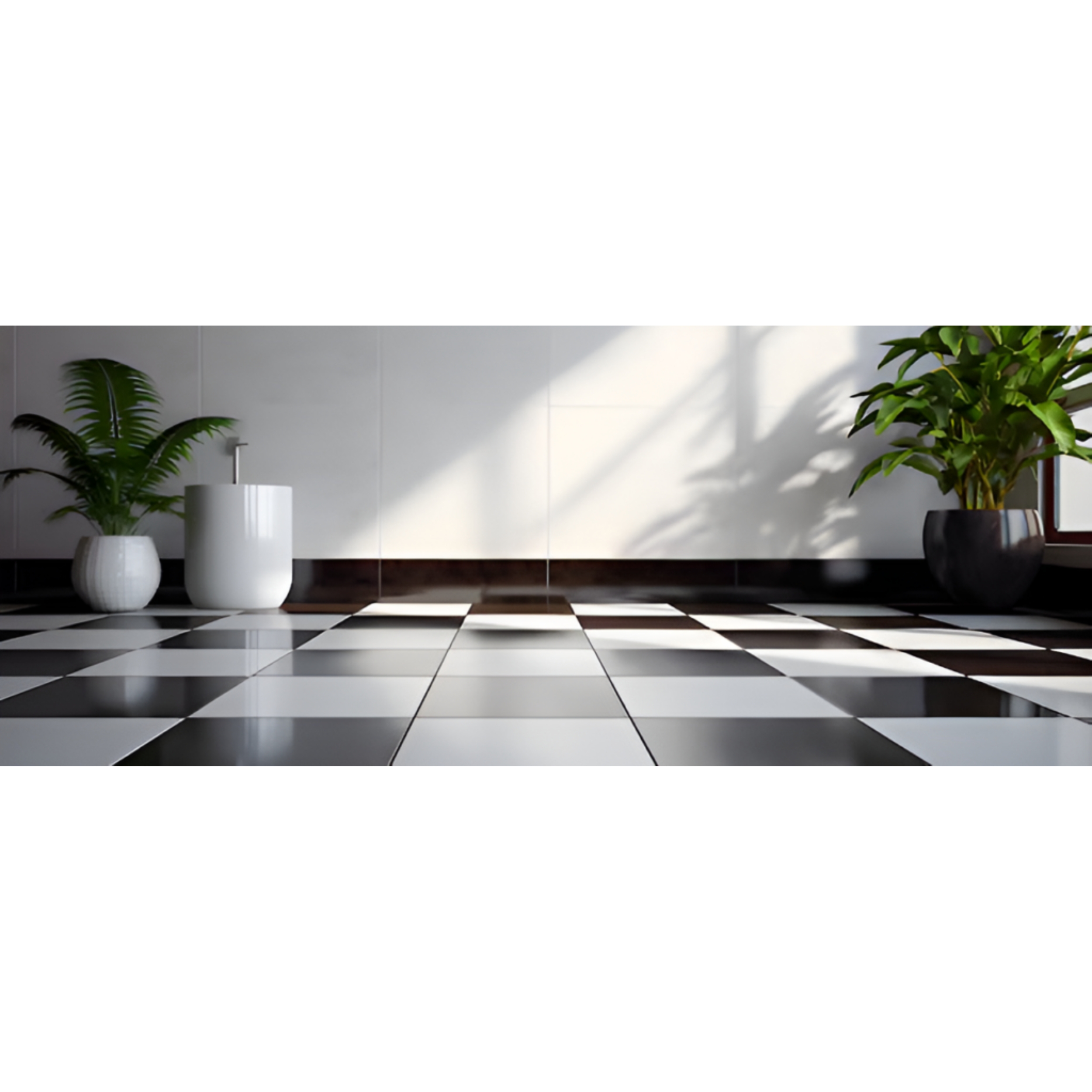 Carreau de ciment Damier 20x20