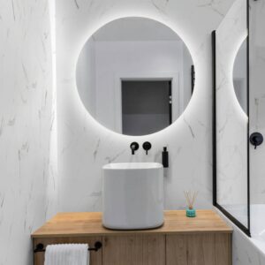 Carreau de ciment HEXA Terni Blanc 23x27