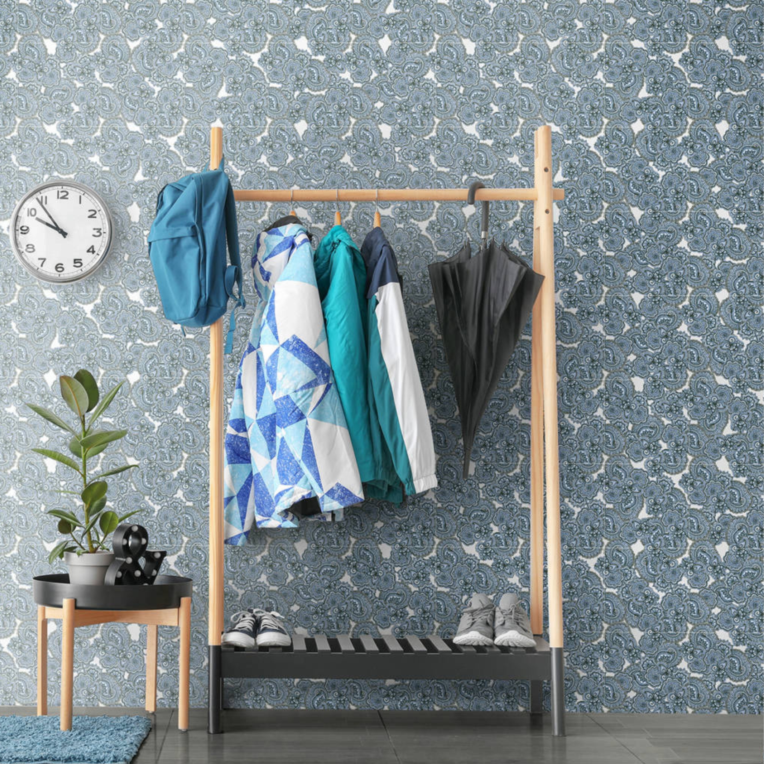 Carreau de ciment Paisley LAXMI 25x25 - 1