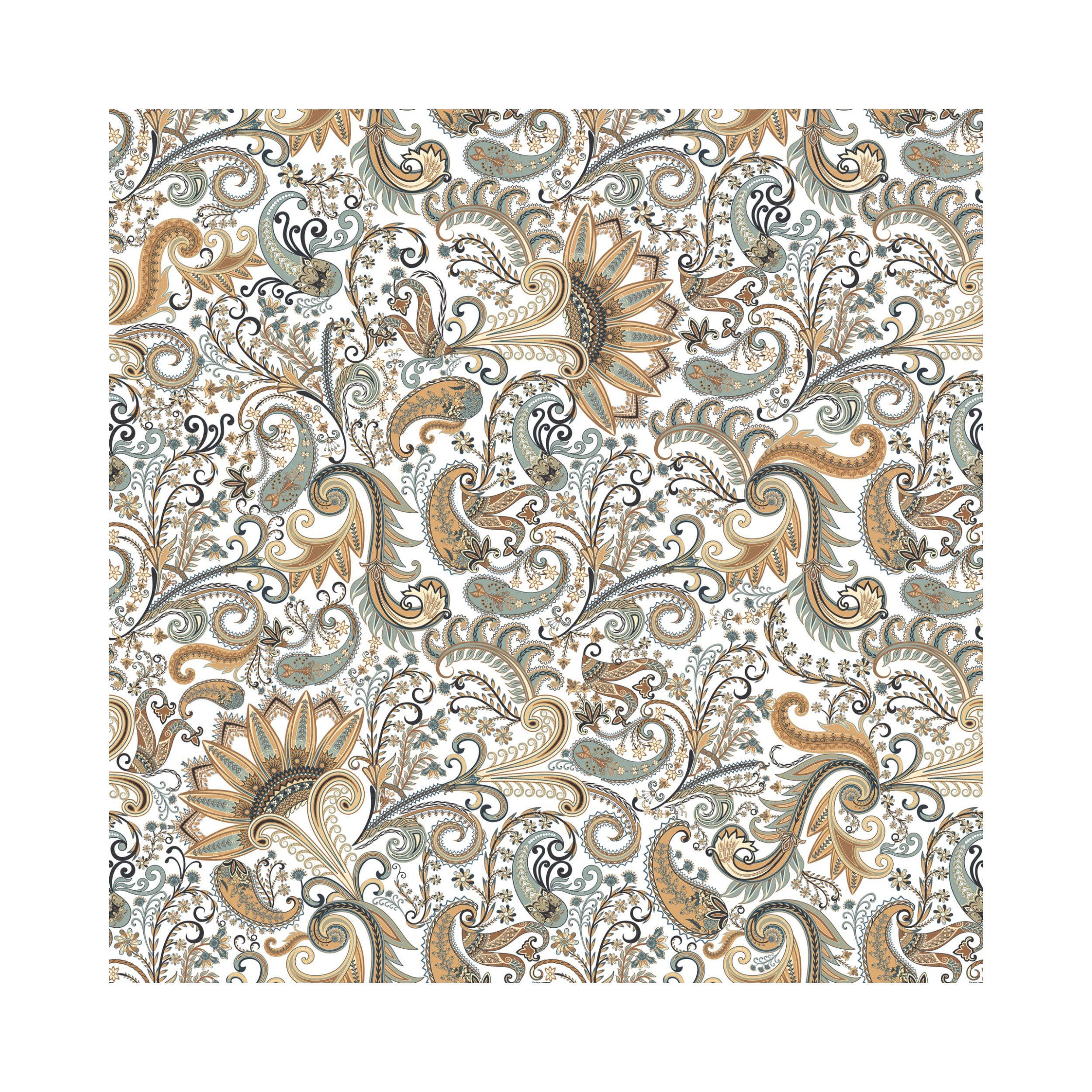 Carreau de ciment Paisley MYSORE 25x25 - 1