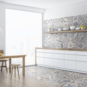 Carreau de ciment Vichy Mix 25x25 - 1