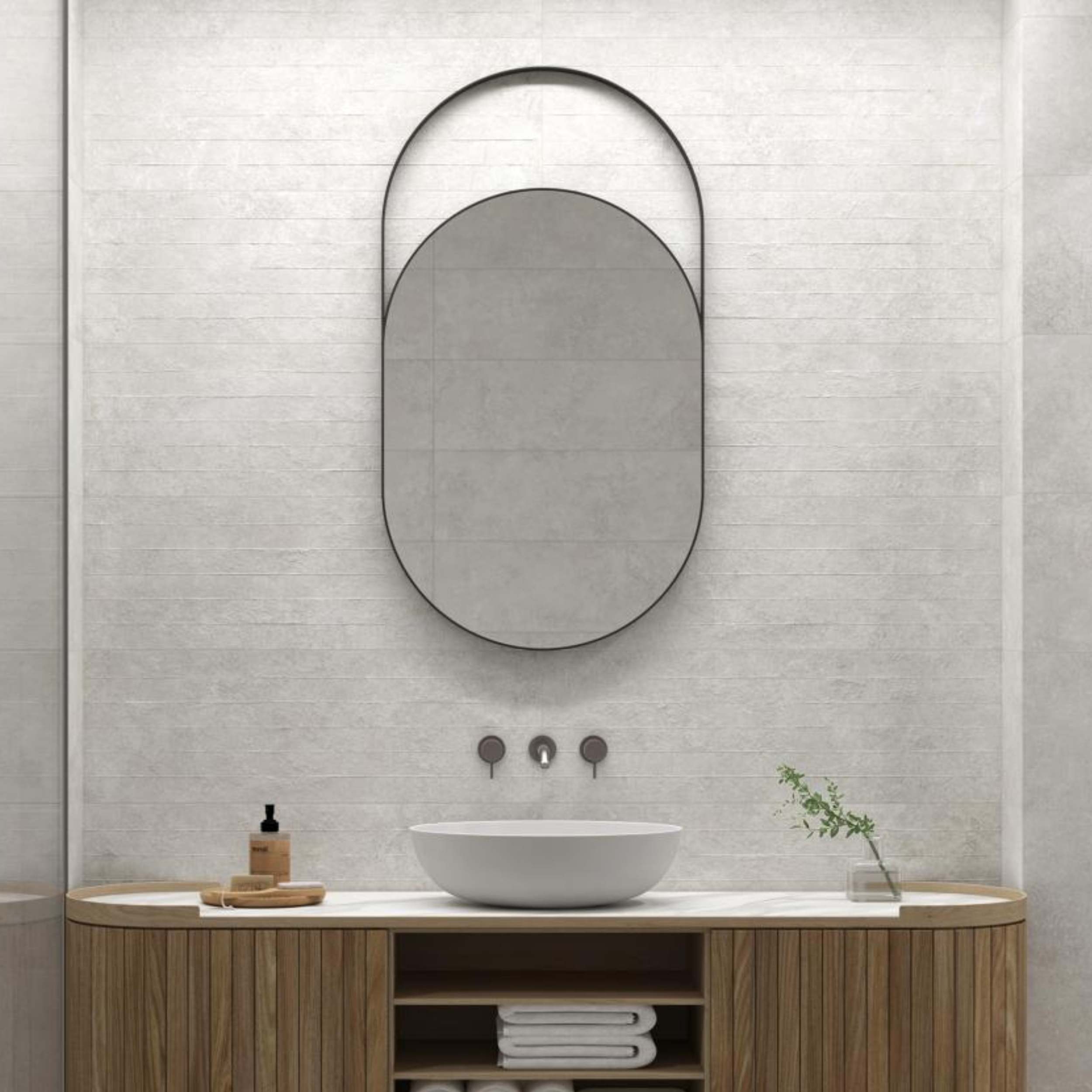 Carreaux de mur Odeon RVL Blanc 30x90 - 1