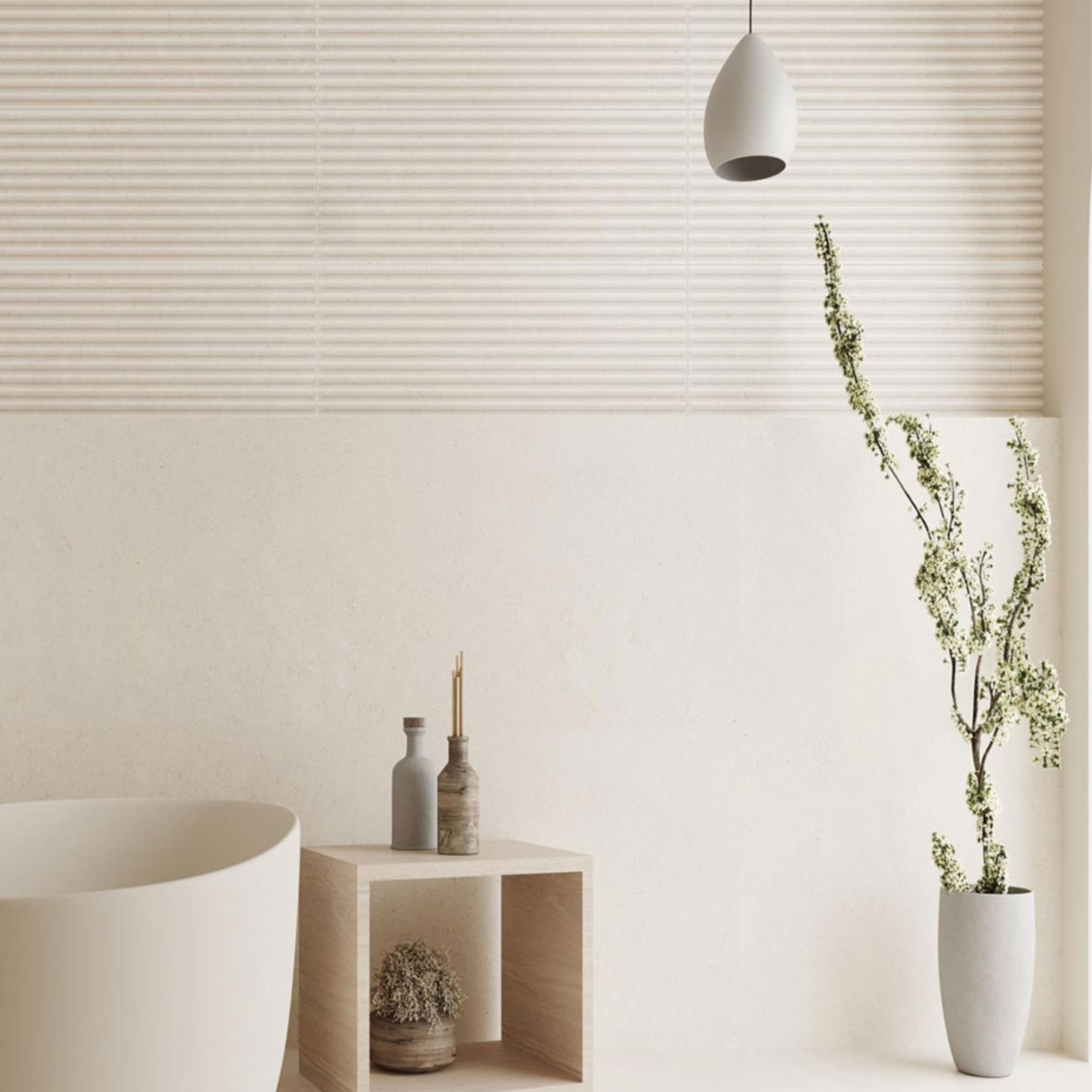 Carreaux de mur Sospiro RLV Blanc 30x90 - 2