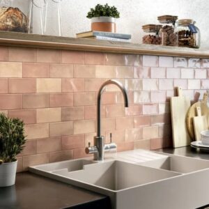 Carrelage Zellige Earth Rosebud 7,5x30