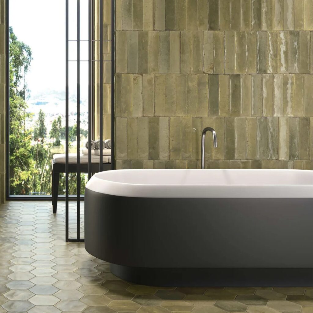 Carrelage Zellige Hope Mink 7,5x30 - 1