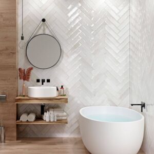 Carrelage Zellige Tokyo Calcite 7,5x30 - 1