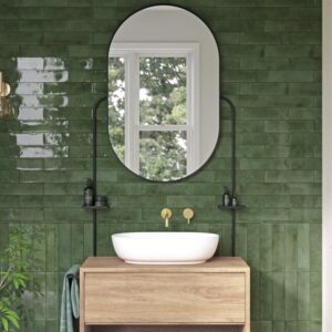 Carrelage Zellige Vibe Green 7,5x30 - 1