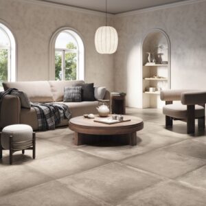 Carrelage béton Neografton Rust 80x80