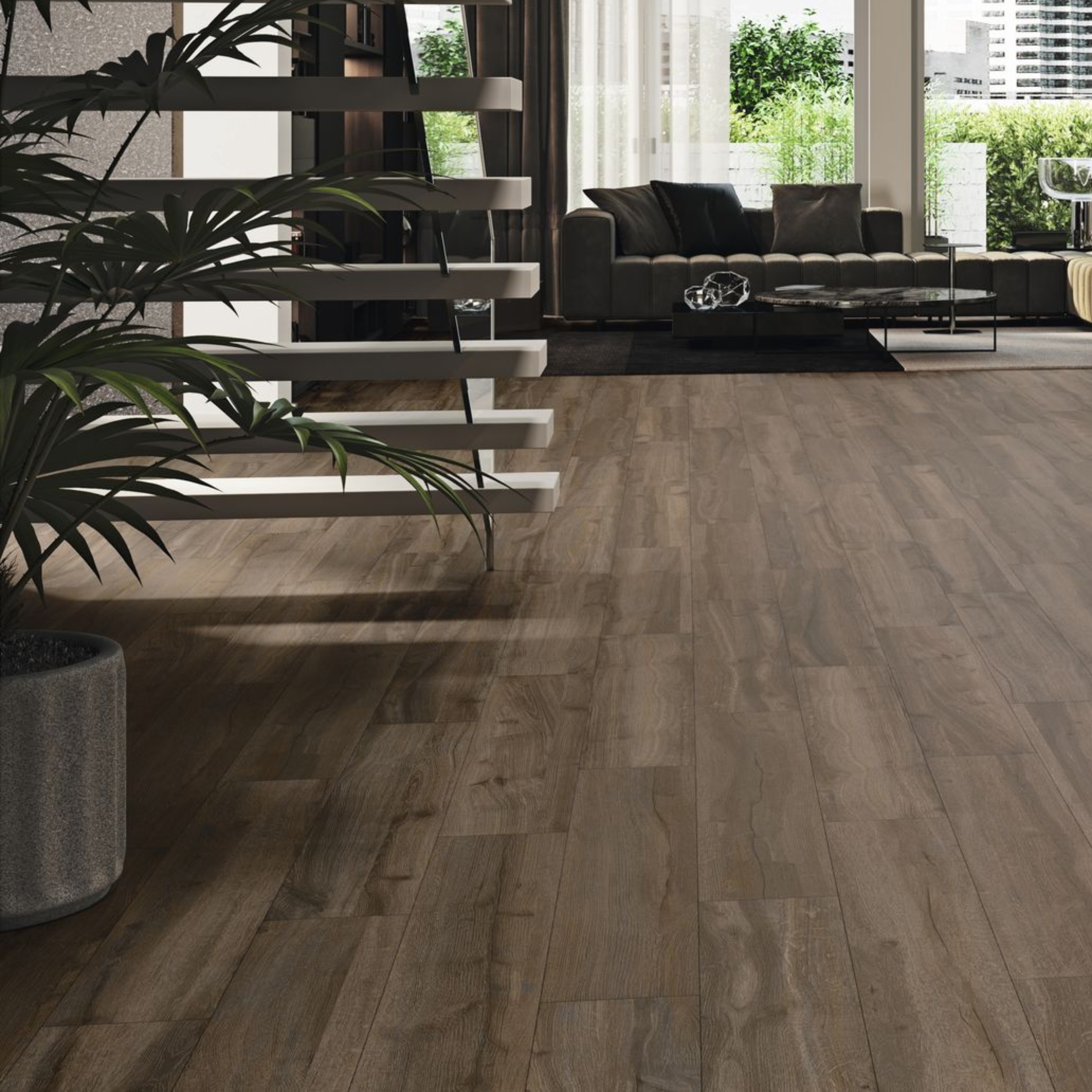 Carrelage bois Liverpool Walnut 20x120 - 1