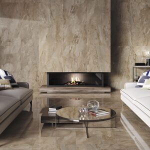 Carrelage marbre Pienza Miele Pulido