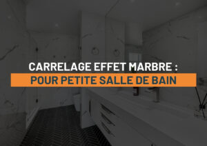 carrelage effet marbre salle de bain