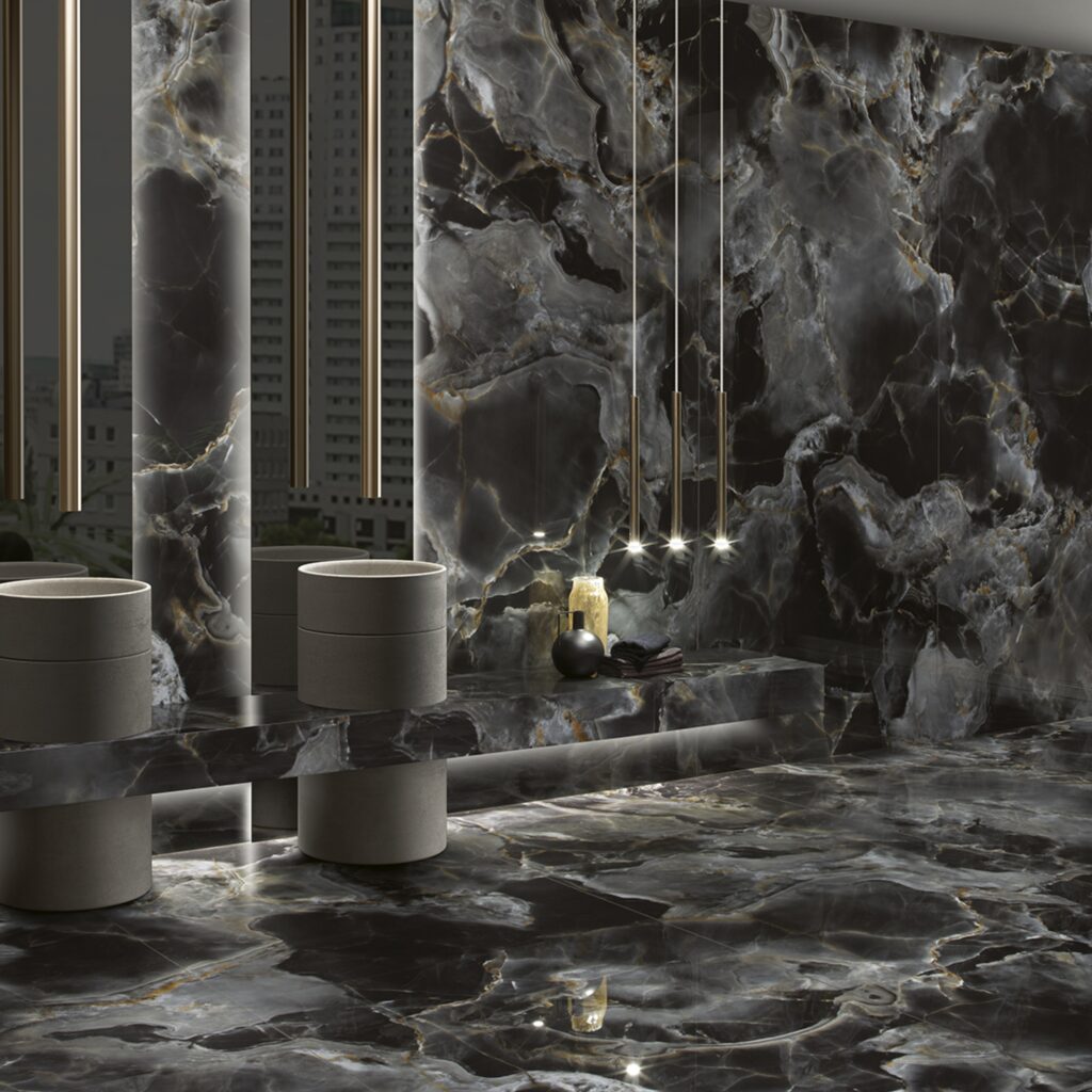 Carrelage Marbre Onice Reale Nero