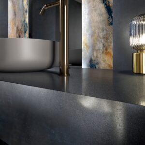Carrelage Métal Steel Cobalto