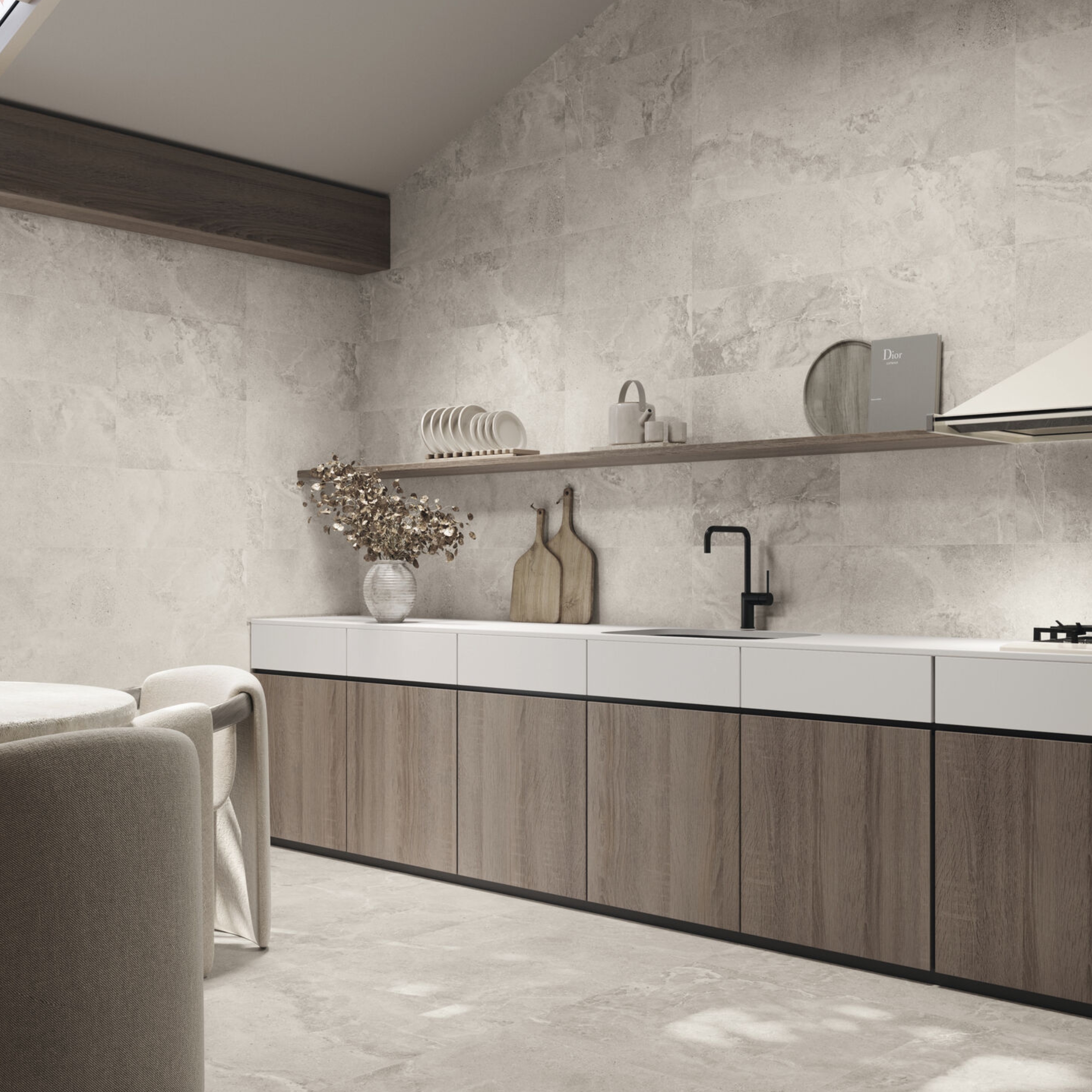 Carrelage Pierre Dome Bone