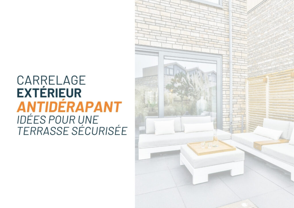 Carrelage extérieur antidérapant