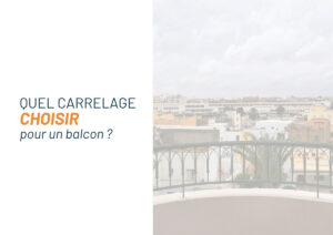 carrelage balcon