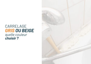 carrelage gris ou beige