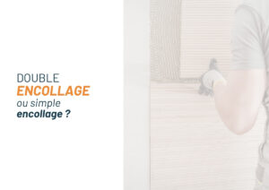 double encollage carrelage