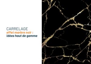 carrelage marbre noir