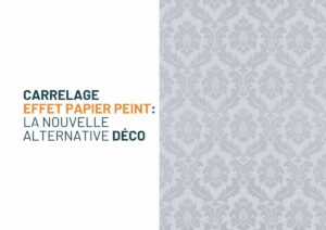 carrelage effet papier peint