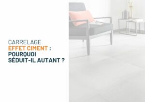 Bannière effet ciment