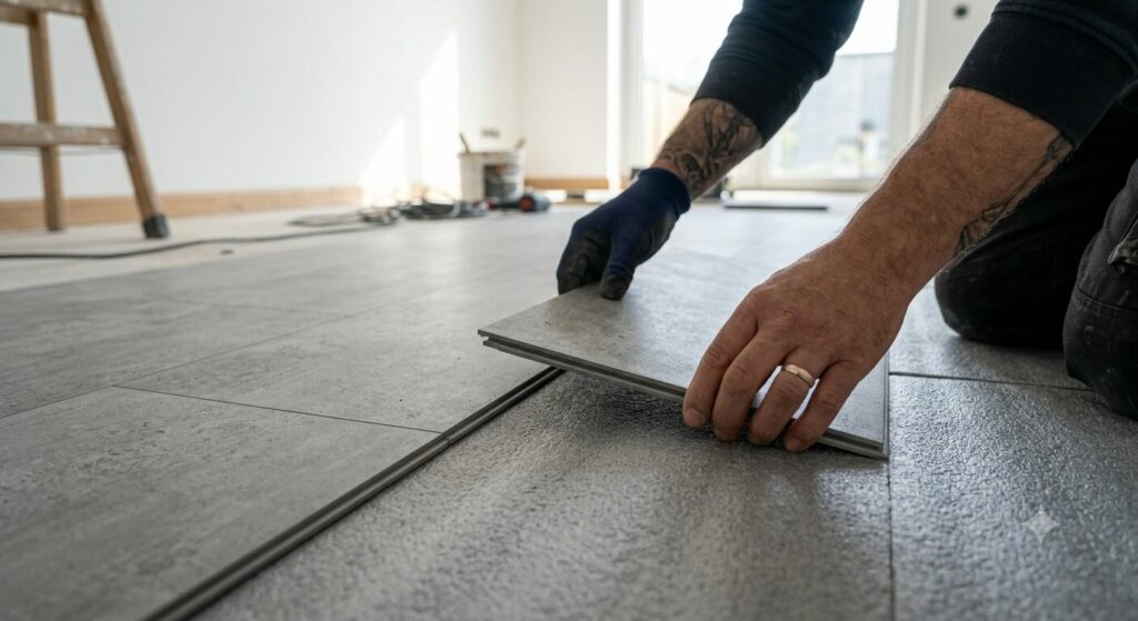 carrelage clipsable