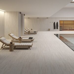 Travertino Veincut Bianco 9mm