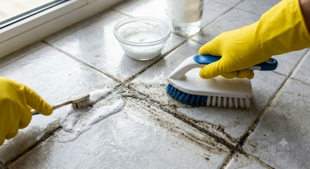 nettoyer joint carrelage bicarbonate
