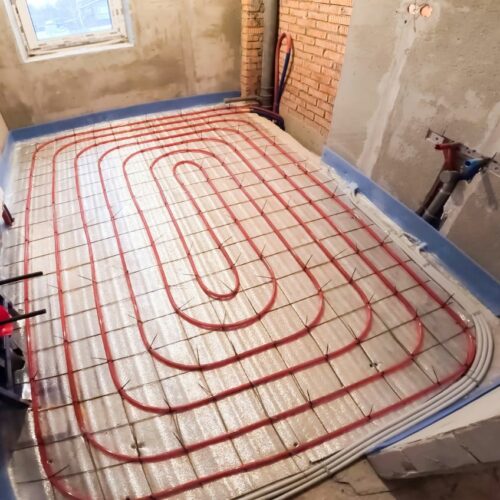 carrelage sol chauffant