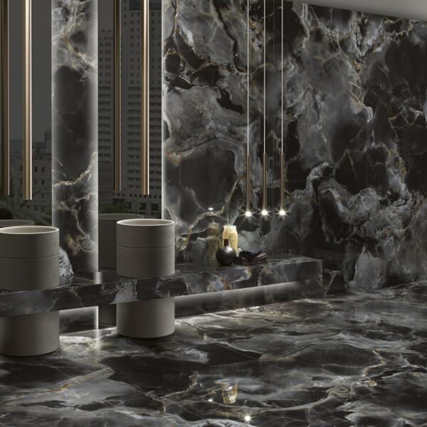 Carrelage Marbre Onice Reale Nero